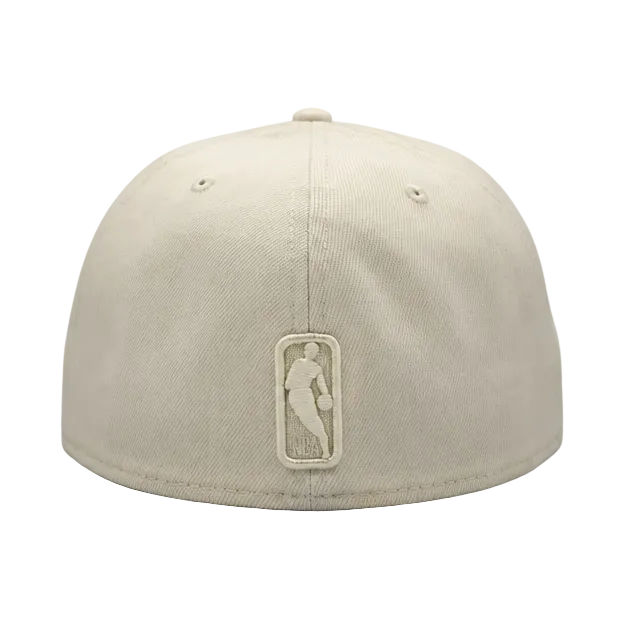NEW ERA 59FIFTY NBA LOS ANGELES LAKERS CREAM FITTED HAT