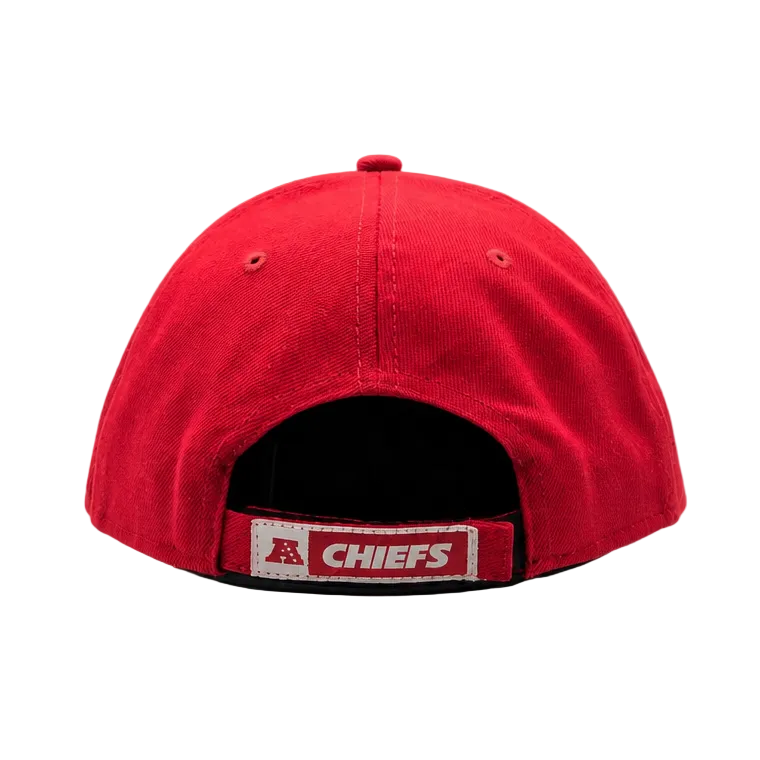 NEW ERA 9FORTY NFL KANSAS CITY CHIEFS ALL RED ADJUSTABLE CAP