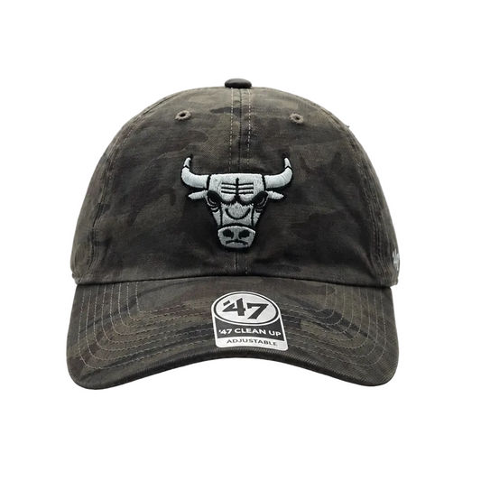 CHICAGO BULLS NBA ADJUSTABLE CAMO CAP