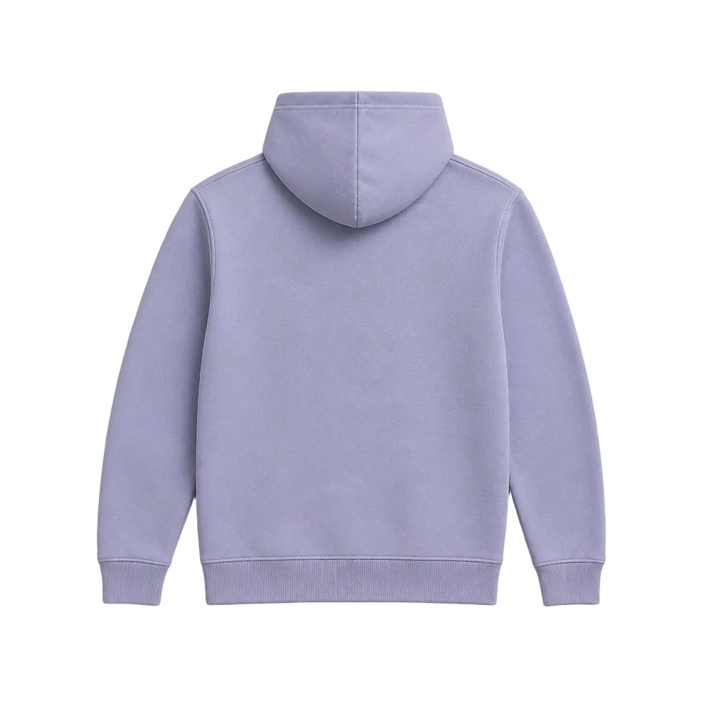 MEN'S EMBROIDERED CANADA FLEECE PULLOVER HOODIE (PURPLE)