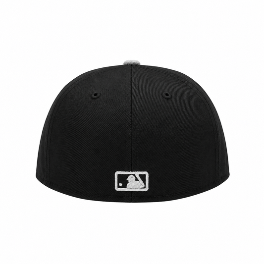 59FIFTY NEW ERA MLB TORONTO BLUE JAYS BLACK/GREY FITTED HAT