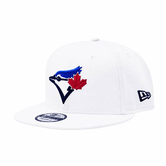 NEW ERA 9FIFTY MLB 1992 WORLD SERIES TORONTO BLUE JAYS WHITE & BLUE OTC SNAPBACK HAT