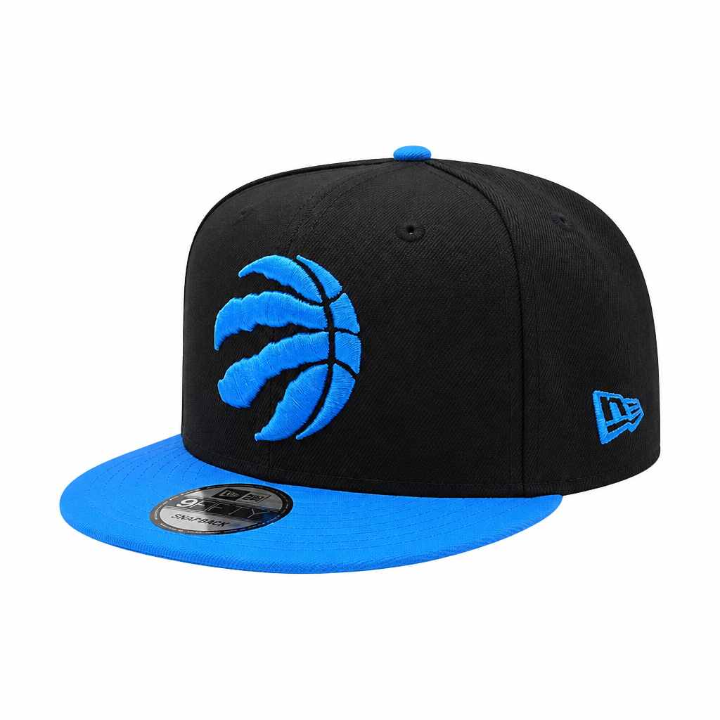 NEW ERA 9FIFTY NBA TORONTO RAPTORS 1X CHAMPS BLACK/BLUE SNAPBACK HAT
