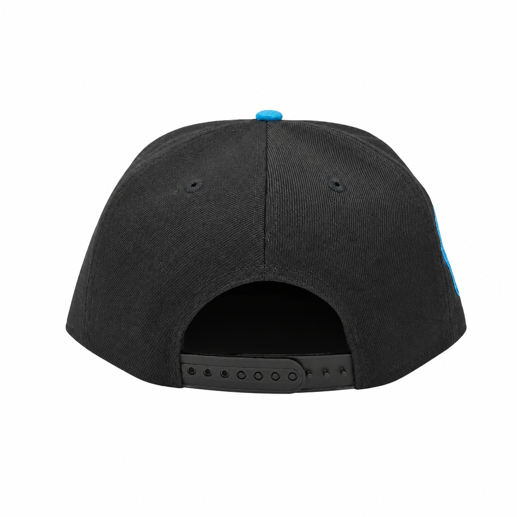 NEW ERA 9FIFTY NBA TORONTO RAPTORS 1X CHAMPS BLACK/BLUE SNAPBACK HAT