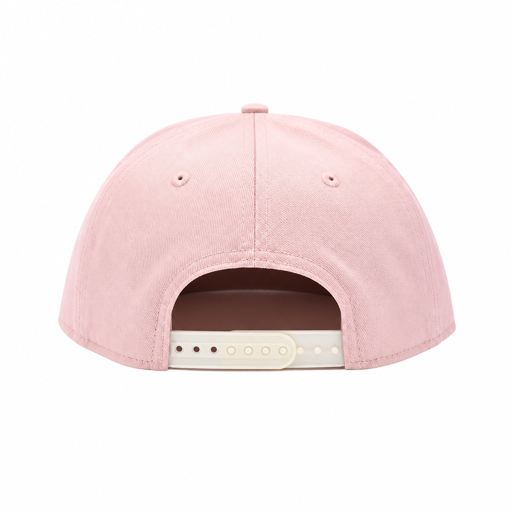 NEW ERA 9FIFTY NBA TORONTO RAPTORS 1X CHAMPS BLUSH PINK SNAPBACK HAT