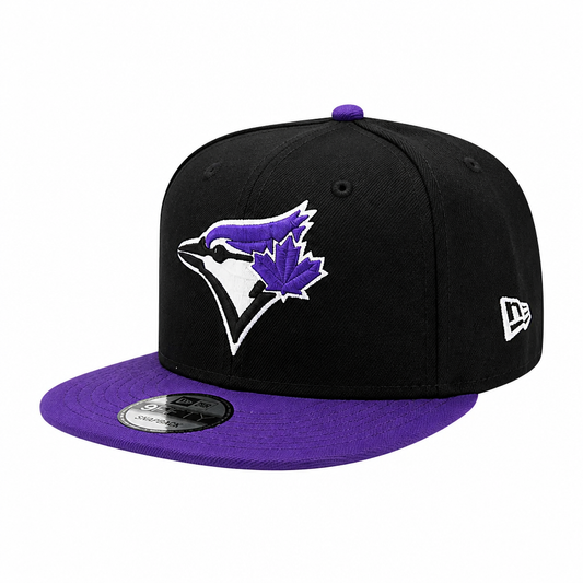 9FIFTY NEW ERA MLB 1992 WORLD SERIES TORONTO BLUE JAYS BLACK/PURPLE SNAPBACK HAT