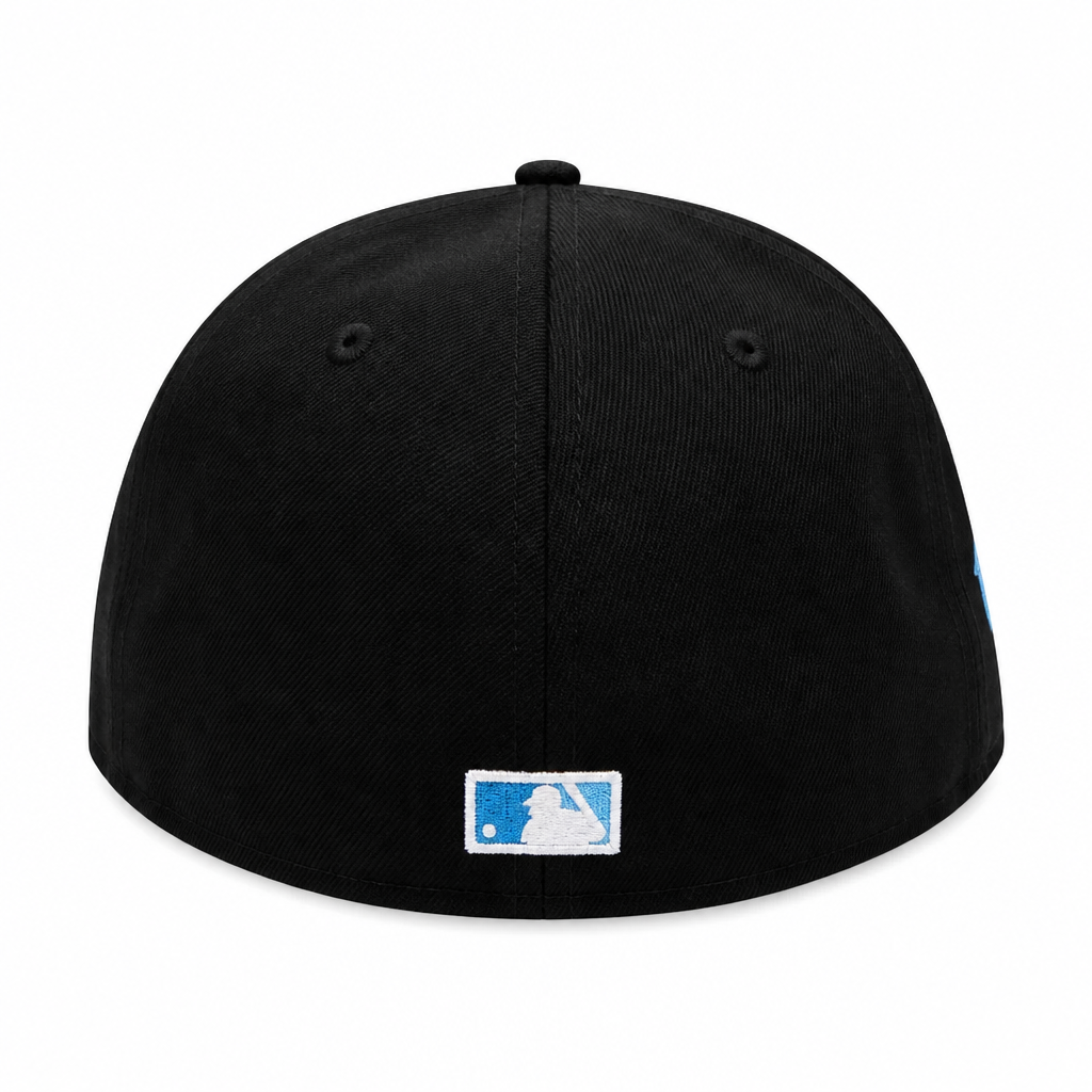 NEW ERA 59FIFTY MLB TORONTO BLUE JAYS 1993 WORLD SERIES BLACK/BLUE FITTED HAT