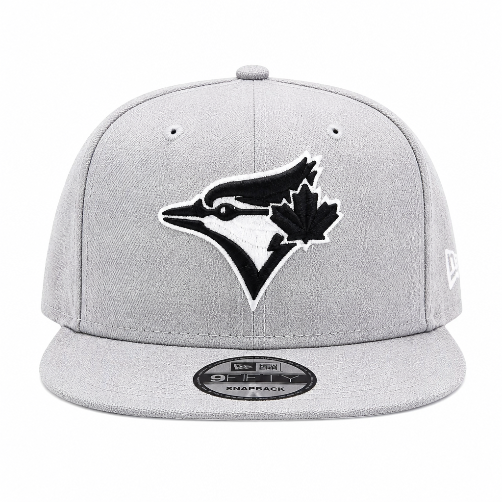 NEW ERA 9FIFTY MLB TORONTO BLUE JAYS GREY/BLACK SNAPBACK HAT
