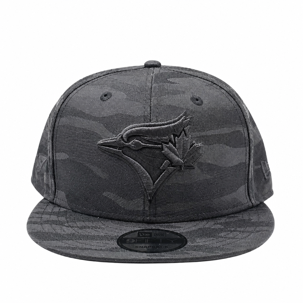 NEW ERA 9FIFTY TORONTO BLUE JAYS 1992 WORLD SERIES BLACK CAMO SNAPBACK HAT