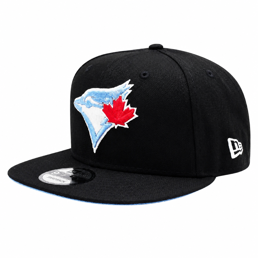 NEW ERA 9FIFTY TORONTO BLUE JAYS 1993 WORLD SERIES EDITION BLACK/BLUE SNAPBACK HAT