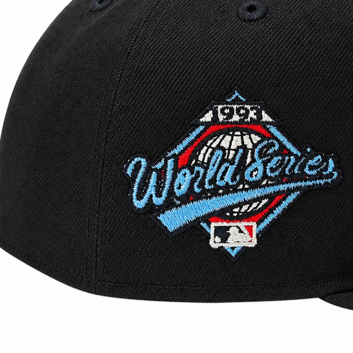 NEW ERA 9FIFTY TORONTO BLUE JAYS 1993 WORLD SERIES EDITION BLACK/BLUE SNAPBACK HAT