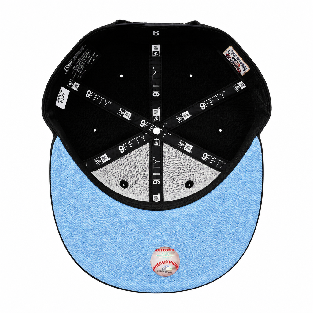 NEW ERA 9FIFTY TORONTO BLUE JAYS 1993 WORLD SERIES EDITION BLACK/BLUE SNAPBACK HAT