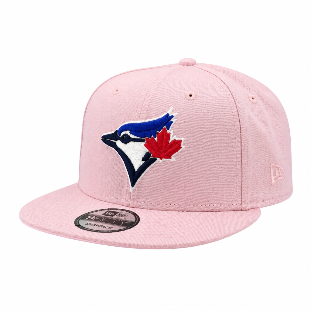 NEW ERA 9FIFTY TORONTO BLUE JAYS 1993 WORLD SERIES EDITION PINK SNAPBACK HAT