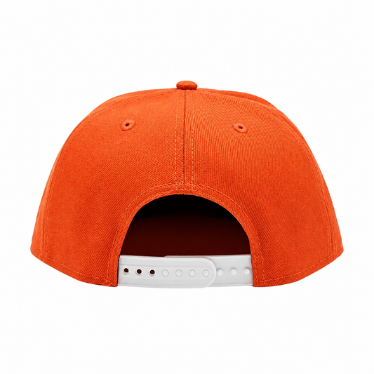 NEW ERA 9FIFTY LOS ANGELES DODGERS ORANGE SNAPBACK HAT