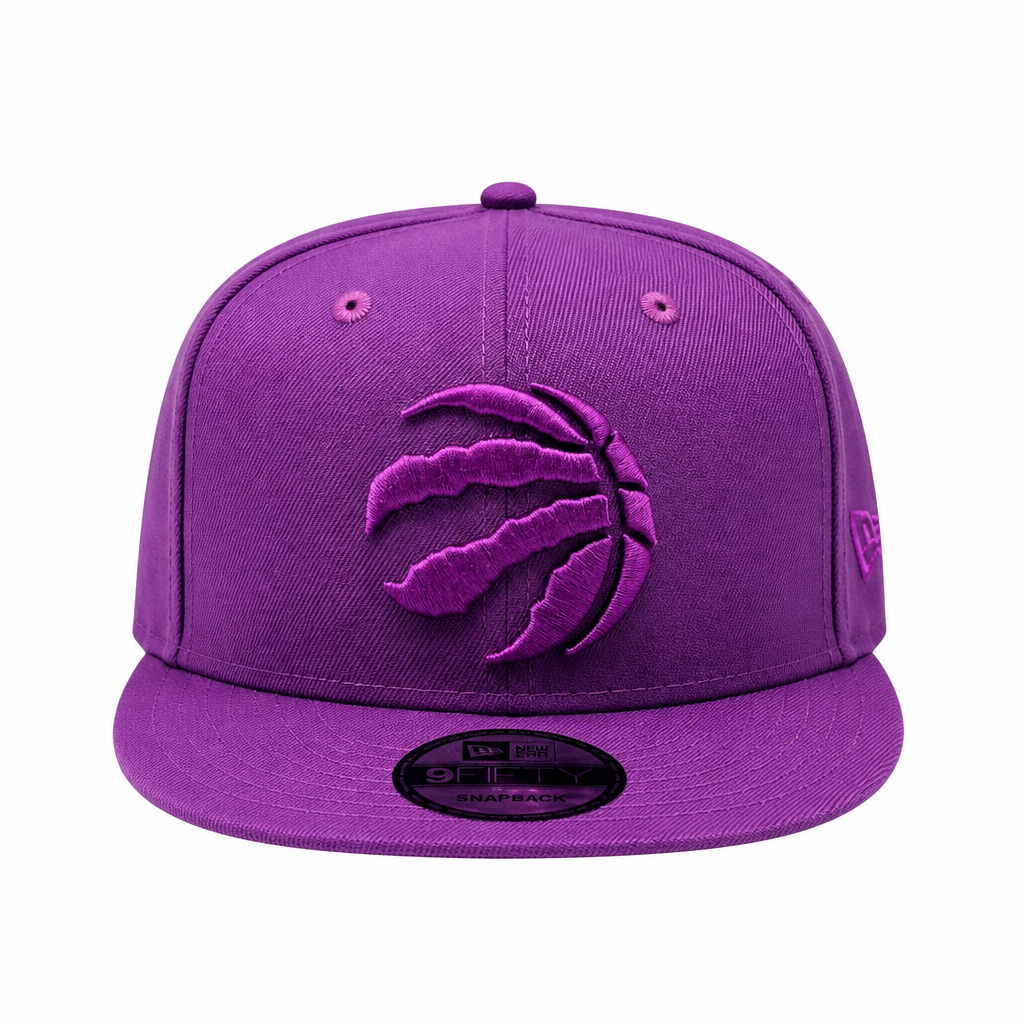 NEW ERA 9FIFTY NBA TORONTO RAPTORS LAVENDER PURPLE SNAPBACK HAT