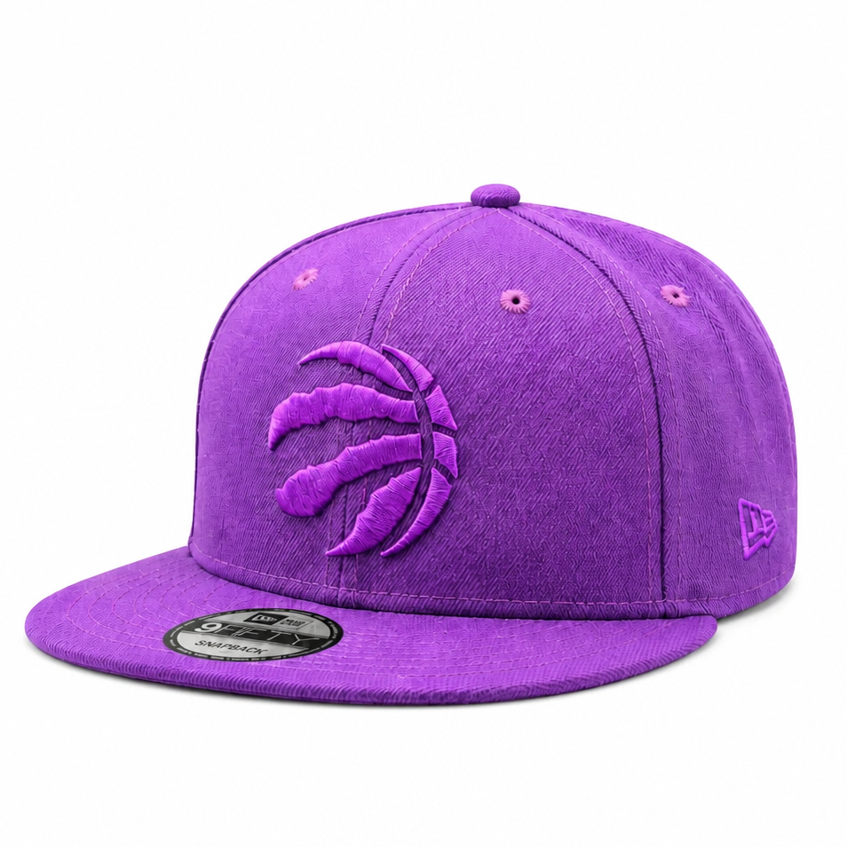 NEW ERA 9FIFTY NBA TORONTO RAPTORS LAVENDER PURPLE SNAPBACK HAT