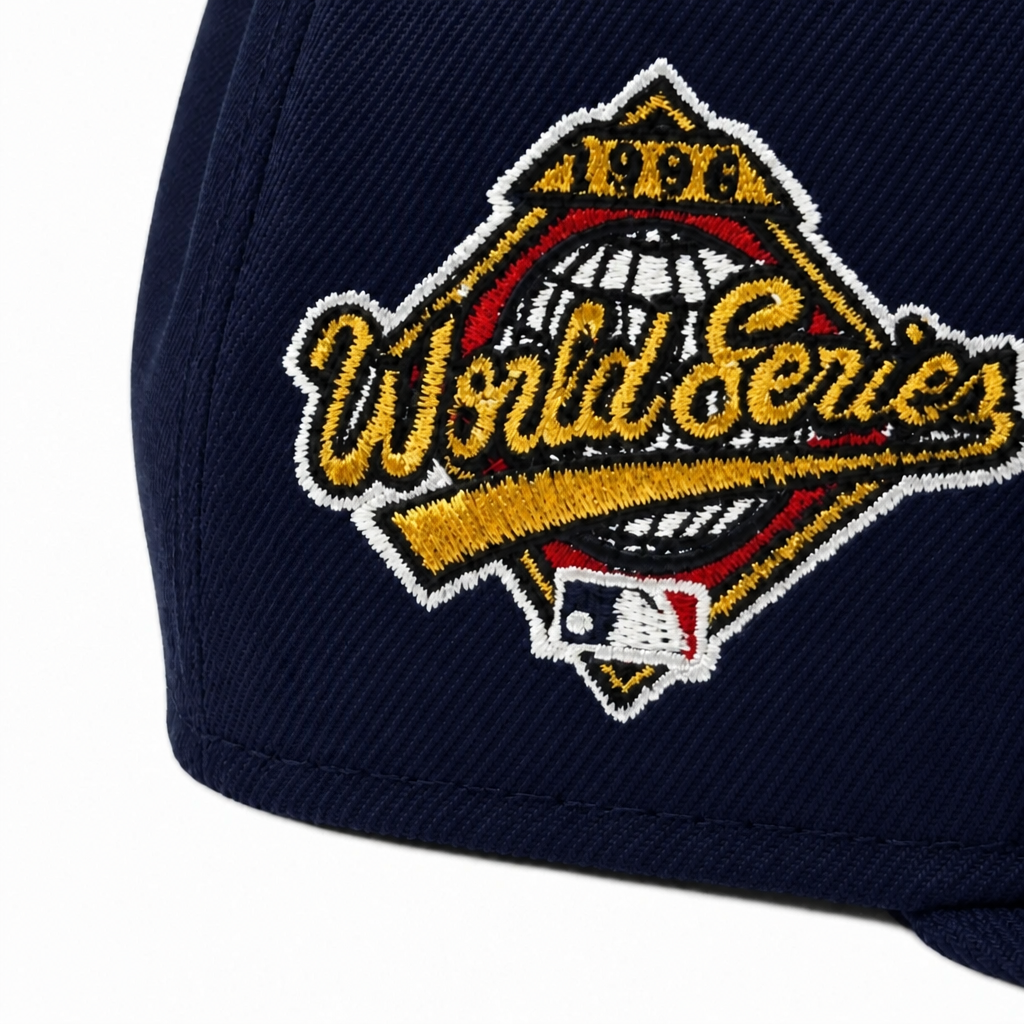 NEW ERA 9FIFTY NEW YORK YANKEES 1996 WORLD SERIES NAVY/GOLD SNAPBACK HAT