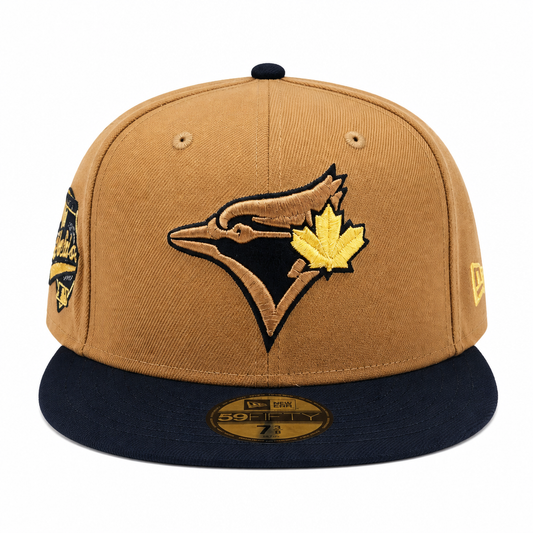 NEW ERA 59FIFTY TORONTO BLUE JAYS 1993 WORLD SERIES BRONZE/BLACK FITTED HAT