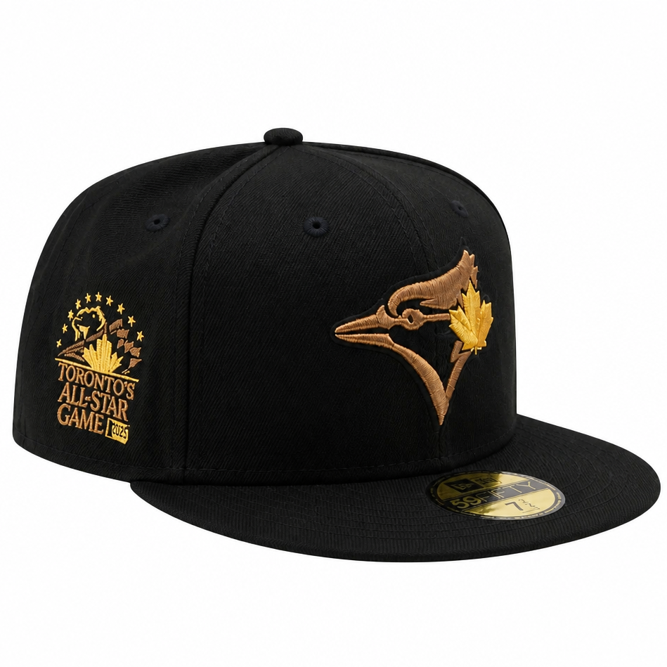 NEW ERA 59FIFTY TORONTO BLUE JAYS 1991 TORONTO ALL-STAR GAME BLACK/BRONZE FITTED HAT