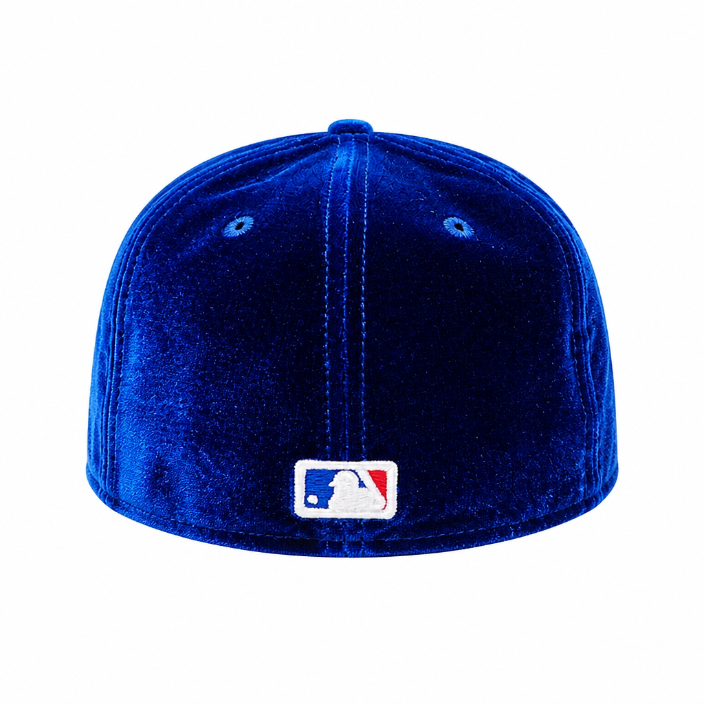 NEW ERA 59FIFTY TORONTO BLUE JAYS ROYAL BLUE VELVET FITTED HAT