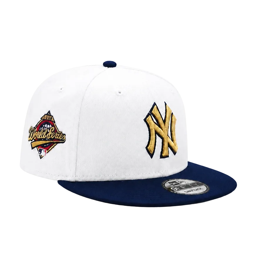 NEW ERA 9FIFTY NEW YORK YANKEES 1996 WORLD SERIES WHITE/NAVY SNAPBACK HAT