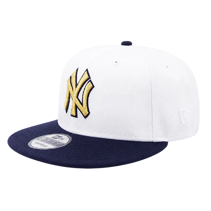 NEW ERA 9FIFTY NEW YORK YANKEES 1996 WORLD SERIES WHITE/NAVY SNAPBACK HAT