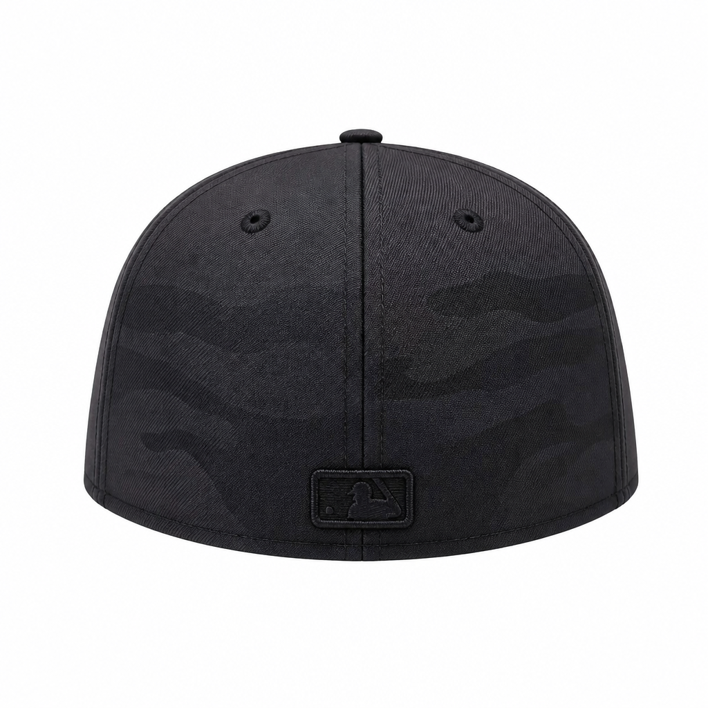 MEN'S NEW ERA 59FIFTY LOS ANGELES DODGERS BLACK CAMO METAL BADGE FITTED HAT
