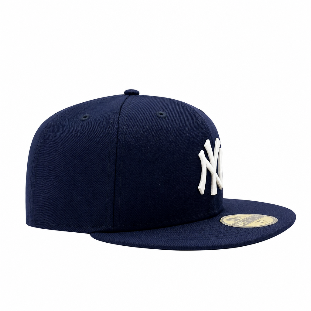 NEW ERA 59FIFTY NEW YORK YANKEES NAVY/WHITE METAL BADGE FITTED HAT