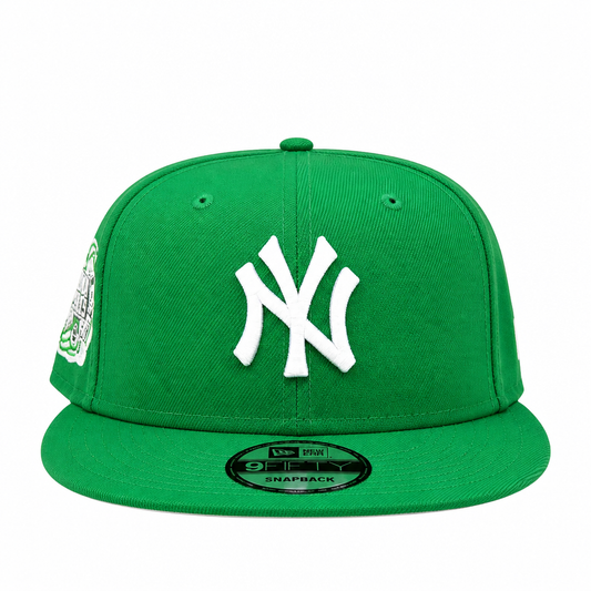 NEW ERA 9FIFTY NEW YORK YANKEES 2000 SUBWAY SERIES GREEN SNAPBACK HAT