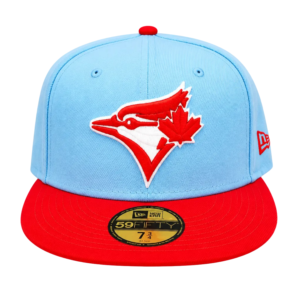 NEW ERA 9FIFTY TORONTO BLUE JAYS 2T COLOR PACK SKYBLUE/RED FITTED HAT