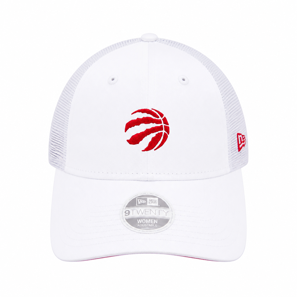 9TWENTY NEW ERA TORONTO RAPTORS WOMEN'S WHITE ADJUSTABLE CAP