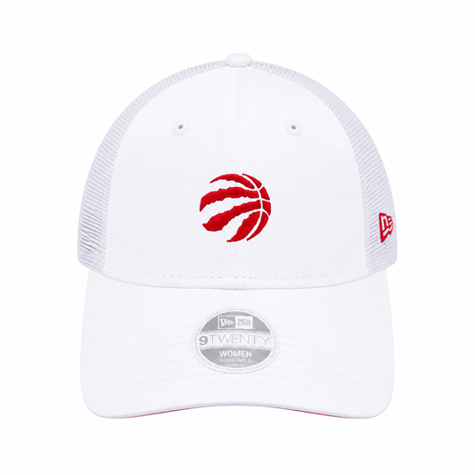9TWENTY NEW ERA TORONTO RAPTORS WOMEN'S WHITE ADJUSTABLE CAP