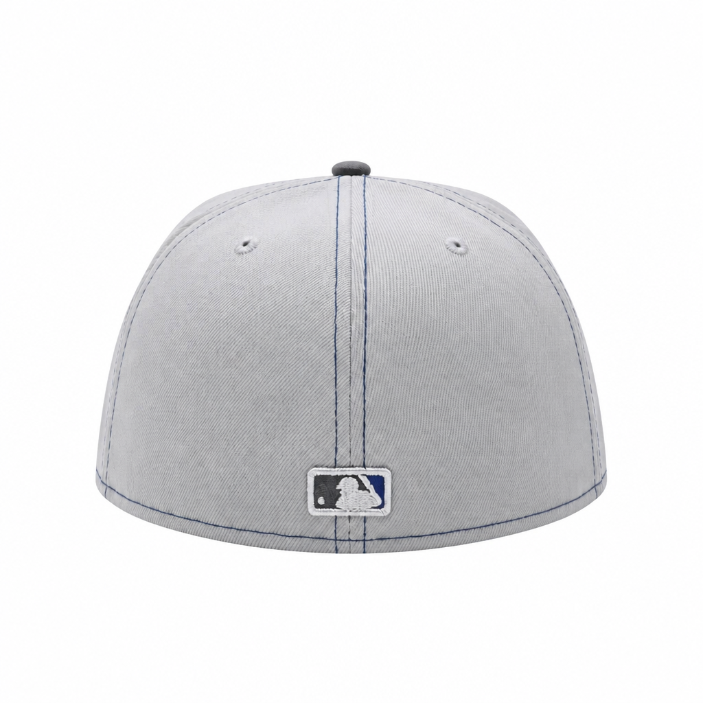 NEW ERA 59FIFTY TORONTO BLUE JAYS GREY/ROYAL FITTED HAT