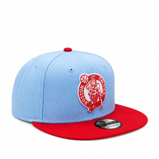 NEW ERA 9FIFTY BOSTON CELTICS 2T COLOR PACK SKYBLUE/RED SNAPBACK