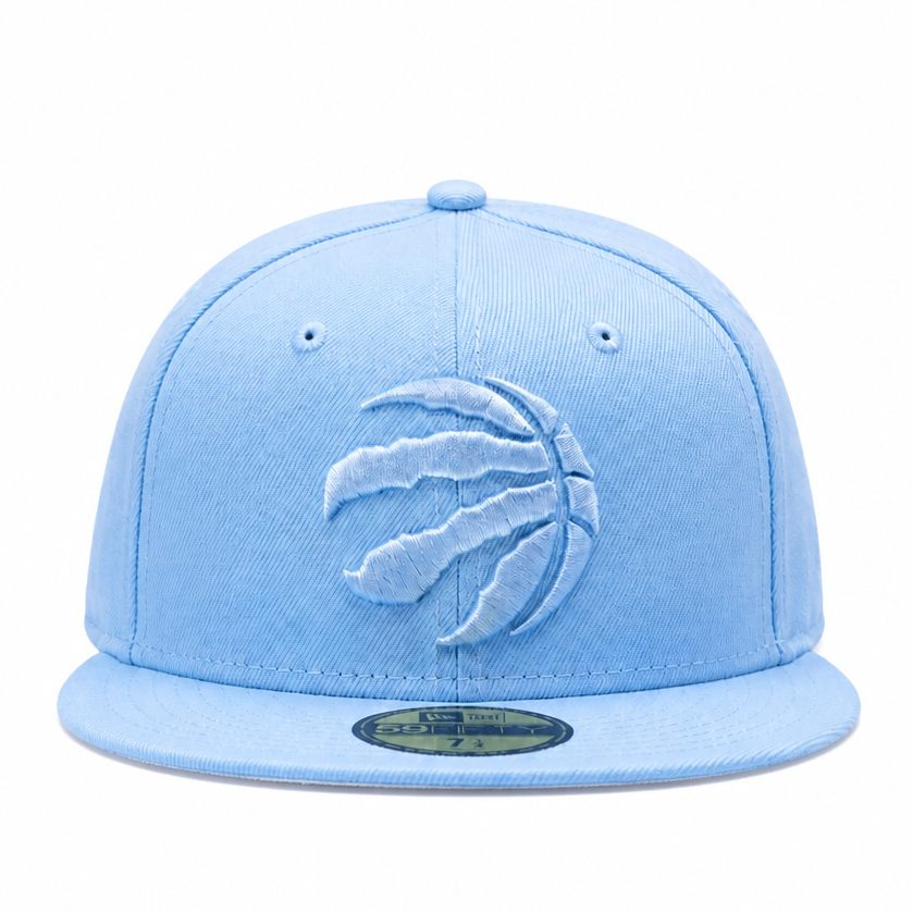 NEW ERA 59FIFTY TORONTO RAPTORS SKY BLUE FITTED HAT