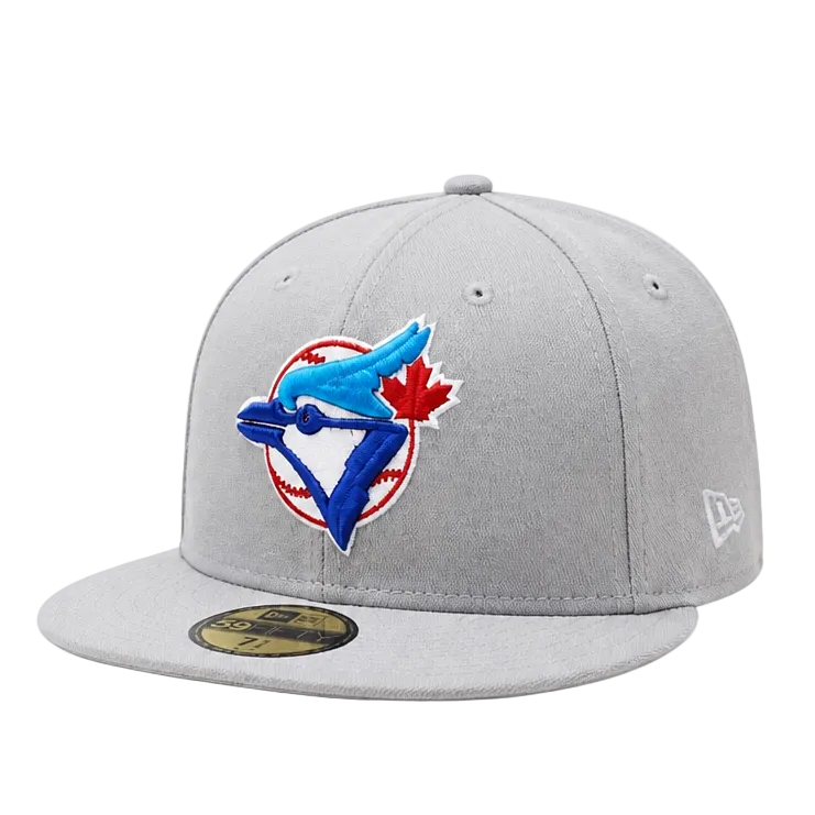 NEW ERA 59FIFTY TORONTO BLUE JAYS 1993 WORLD SERIES GREY FITTED HAT