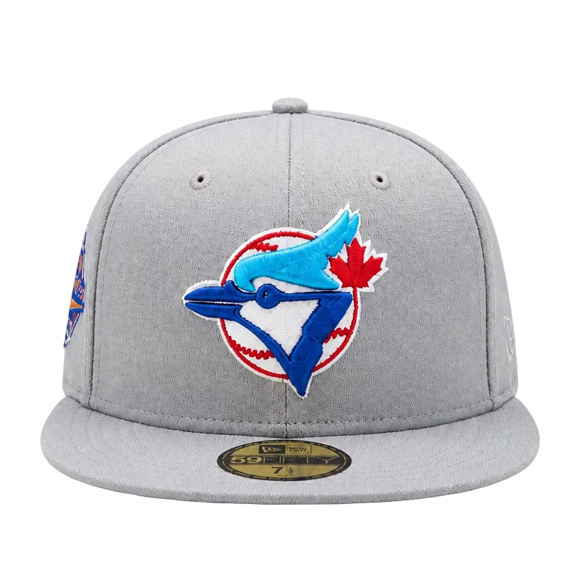 NEW ERA 59FIFTY TORONTO BLUE JAYS 1993 WORLD SERIES GREY FITTED HAT