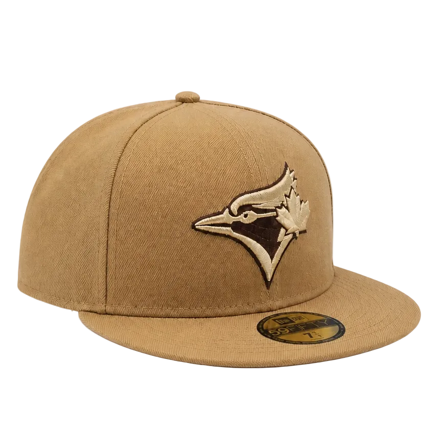 NEW ERA 59FIFTY TORONTO BLUE JAYS BROWN FITTED HAT