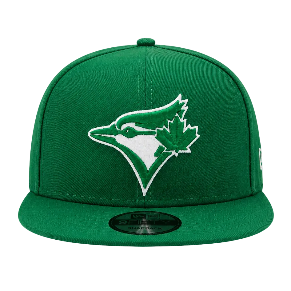 NEW ERA 9FIFTY TORONTO BLUE JAYS GREEN SNAPBACK HAT