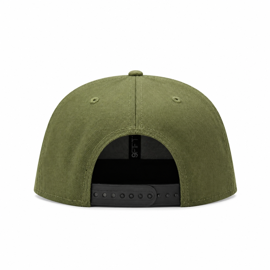 NEW ERA 9FIFTY NBA TORONTO RAPTORS 1X CHAMPS OLIVE SNAPBACK HAT