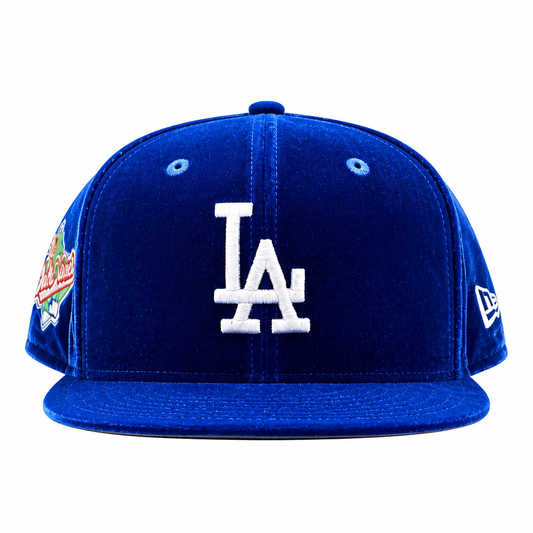 NEW ERA 9FIFTY LOS ANGELES DODGERS 1988 WORLD SERIES DARK ROYAL SNAPBACK HAT