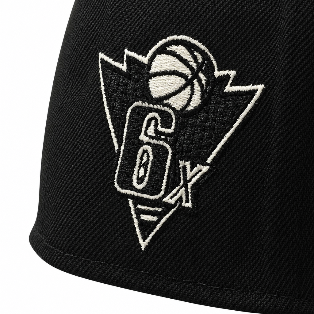 NEW ERA 59FIFTY CHICAGO BULLS 6X CHAMPS BLACK FITTED HAT