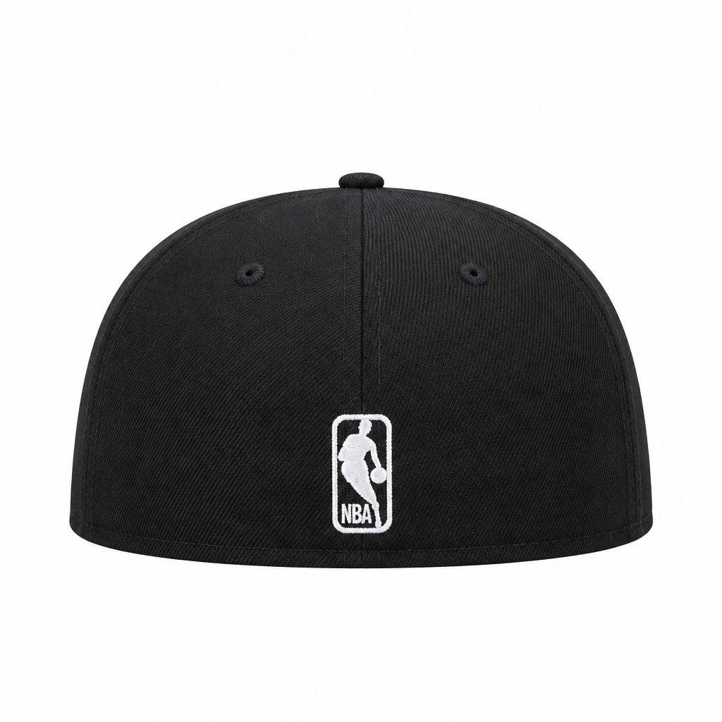 NEW ERA 59FIFTY CHICAGO BULLS 6X CHAMPS BLACK FITTED HAT