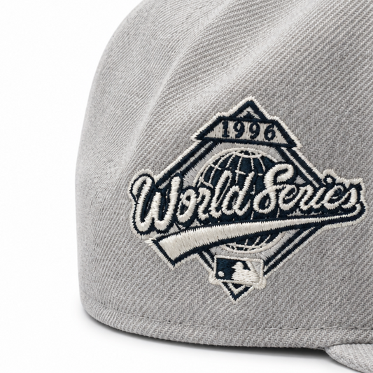 NEW ERA 9FIFTY NEW YORK YANKEES 1996 WORLD SERIES HEATHER GREY SNAPBACK HAT