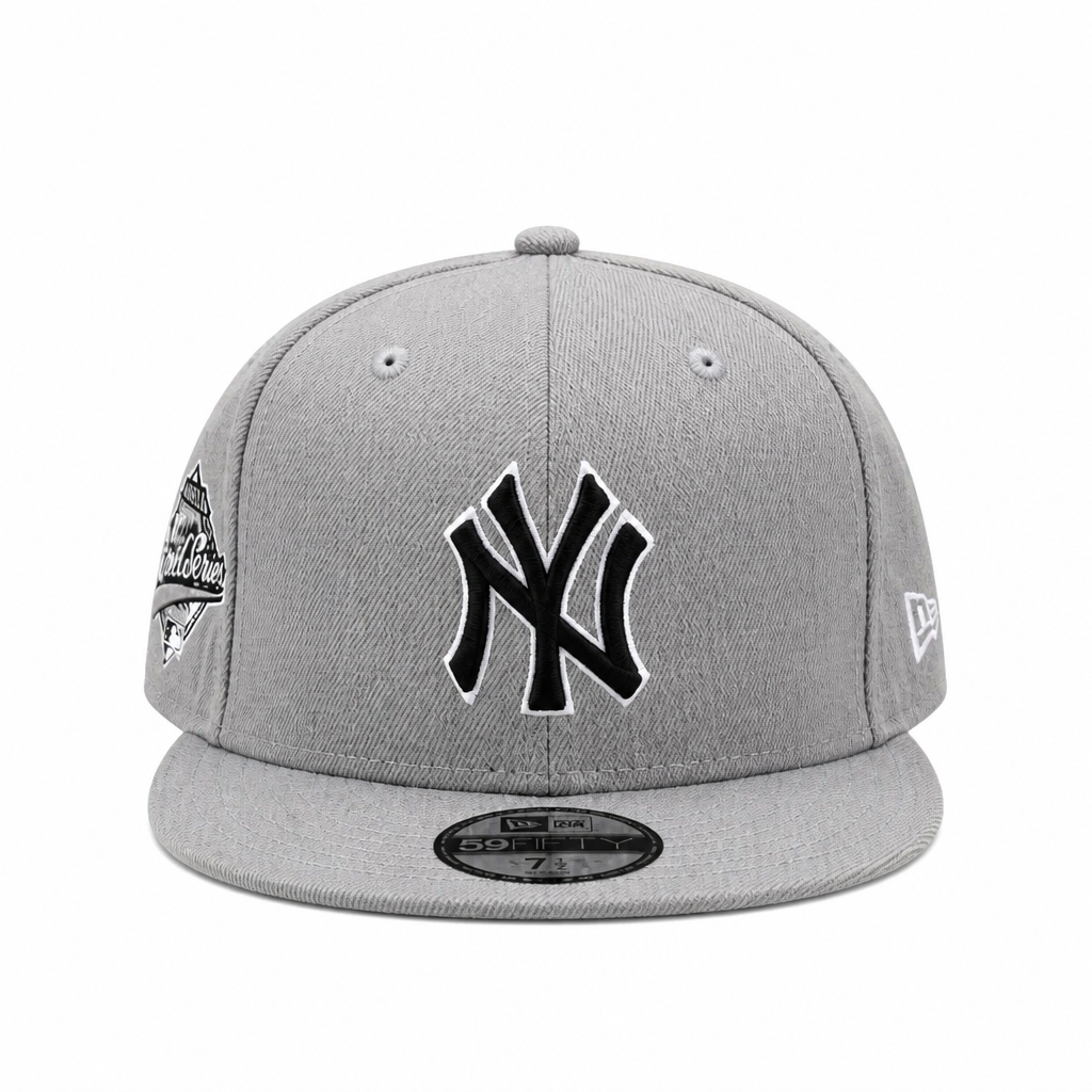 NEW ERA 9FIFTY NEW YORK YANKEES 1996 WORLD SERIES HEATHER GREY SNAPBACK HAT