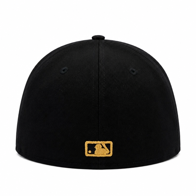 MEN'S 5950 BLUE JAYS BLACK GOLD FITTED HAT