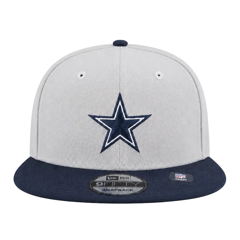 MEN'S 950 NFL DALLAS COWBOYS GREY/NAVY SNAPBACK HAT