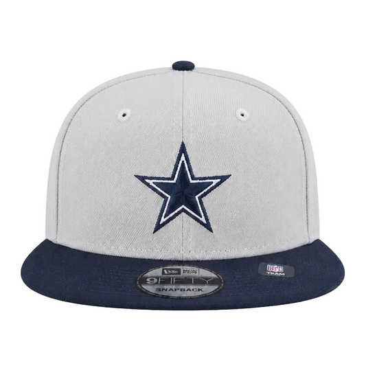 MEN'S 950 NFL DALLAS COWBOYS GREY/NAVY SNAPBACK HAT