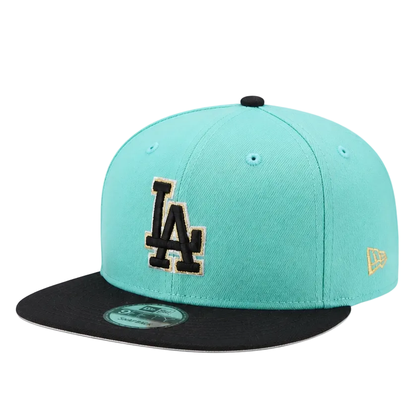 9FIFTY NEW ERA LOS ANGELES DODGERS TEAL SNAPBACK HAT
