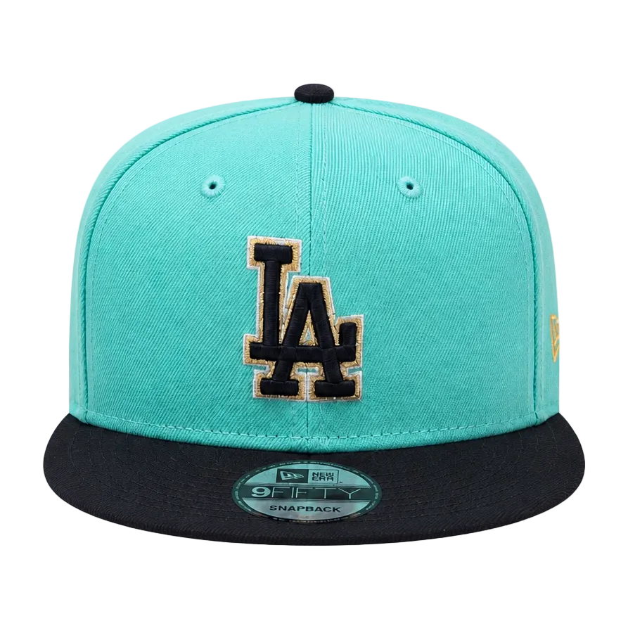 9FIFTY NEW ERA LOS ANGELES DODGERS TEAL SNAPBACK HAT